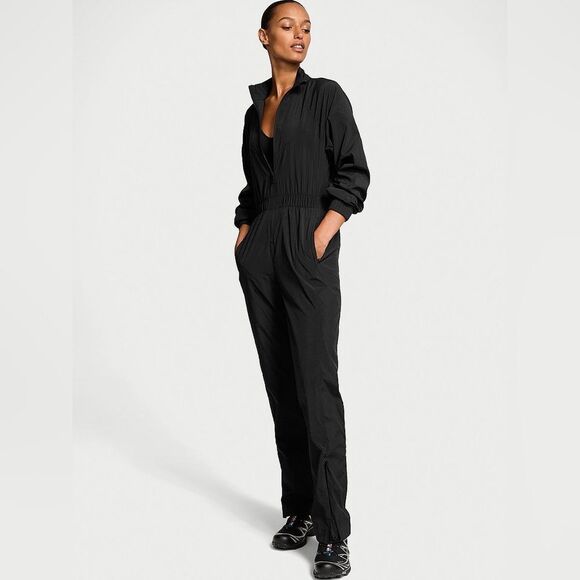 NWOT VSX Victoria's Secret Sport Power Parachute Jumpsuit Size Large - Picture 1 of 3